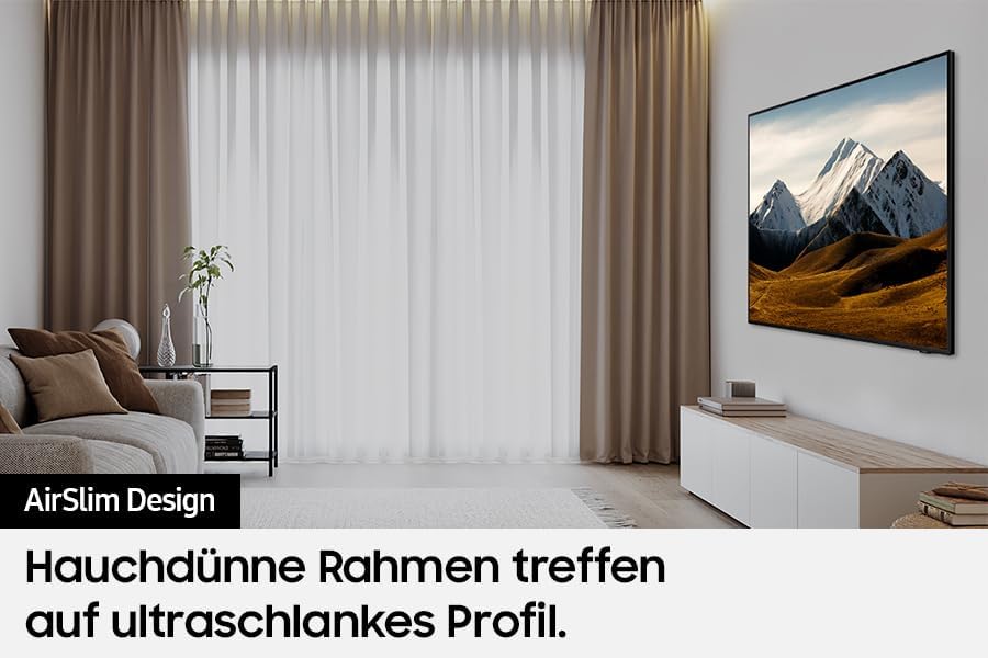 Samsung Crystal UHD 4K DU8579 Fernseher 43 Zoll, Samsung TV mit Dynamic Crystal Color, 4K Upscaling, AirSlim Design, Smart TV, GU43DU8579UXZG, Deutsches Modell [2024] : Elektronik &amp; Foto