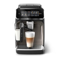 Philips 3300 Series Kaffeevollautomat   6 Getränke, Modernes Farb Touchscreen Display, LatteGo Milchsystem, SilentBrew, 100% Keramikmahlwerk, AquaClean Filter. Schwarzchrom (EP3347/90)