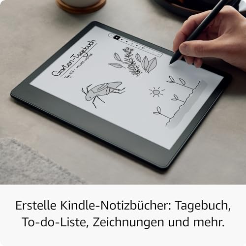 Kindle Scribe (2022)   16 GB – der erste Kindle, der auch ein digitales Notizbuch ist – mit Paperwhite Bildschirm (10,2 Zoll, 300 ppi) und Standard Eingabestift : Amazon.de
