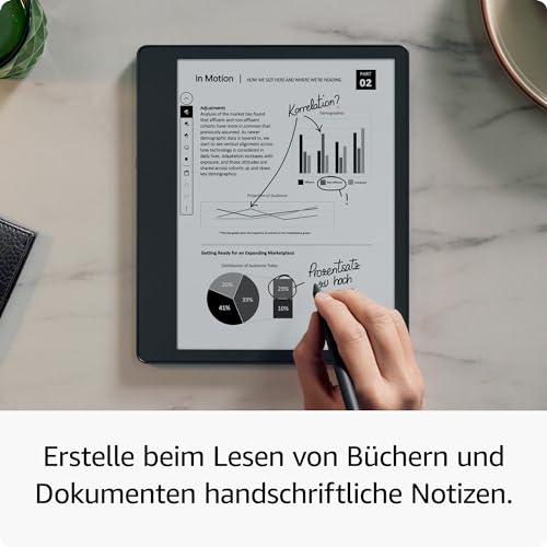 Kindle Scribe (2022)   16 GB – der erste Kindle, der auch ein digitales Notizbuch ist – mit Paperwhite Bildschirm (10,2 Zoll, 300 ppi) und Standard Eingabestift : Amazon.de