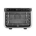 Ninja Foodi 10 in 1 Multifunktions Ofen, tragbarer Mini Ofen für Arbeitsflächen, Mehrzweck Ofen mit 10 Kochfunktionen; Air Fry, Rösten, Grillen, Backen und mehr, Silber/Schwarz DT200EU