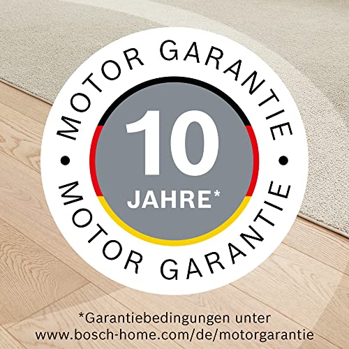 Bosch Staubsauger mit Beutel Serie 8 BGB75X494, Bodenstaubsauger, ideal für Allergiker, Hygiene Filter, Bodendüse für Parkett, Teppich, Fliesen, langes Kabel, leise, 650 W, blau