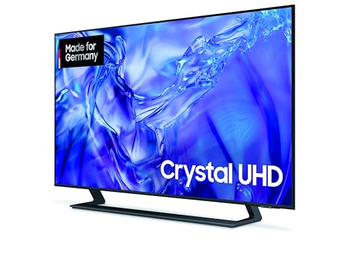 Samsung Crystal UHD 4K DU8579 Fernseher 43 Zoll, Samsung TV mit Dynamic Crystal Color, 4K Upscaling, AirSlim Design, Smart TV, GU43DU8579UXZG, Deutsches Modell [2024] : Elektronik &amp; Foto