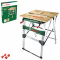 Bosch Arbeitstisch PWB 600 (4 Spannbacken, Karton, max. Tragfähigkeit: 200 kg) : Baumarkt