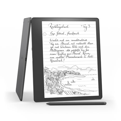 Kindle Scribe (2022)   16 GB – der erste Kindle, der auch ein digitales Notizbuch ist – mit Paperwhite Bildschirm (10,2 Zoll, 300 ppi) und Standard Eingabestift : Amazon.de