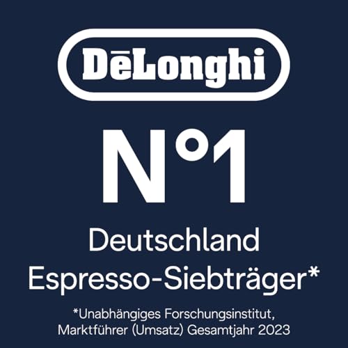 De'Longhi La Specialista Arte EC9155.MB Siebträgermaschine mit Mahlwerk, 15 Bar, 8 Mahlgrade, Inkl. Barista-Kit, Edelstahl/Schwarz