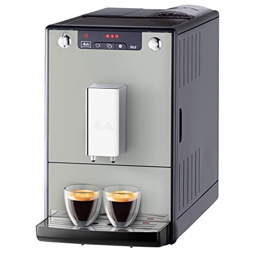Melitta Solo   Kaffeevollautomat   2 Tassen Funktion   verstellbarer Kaffeeauslauf   Kegelmahlwerk   3 stufig einstellbare Kaffeestärke   Limited Edition   Sandy Grey (E950 777)