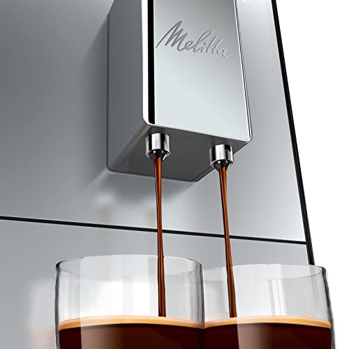 Melitta Solo   Kaffeevollautomat   2 Tassen Funktion   verstellbarer Kaffeeauslauf   Kegelmahlwerk   3 stufig einstellbare Kaffeestärke   Limited Edition   Sandy Grey (E950 777)