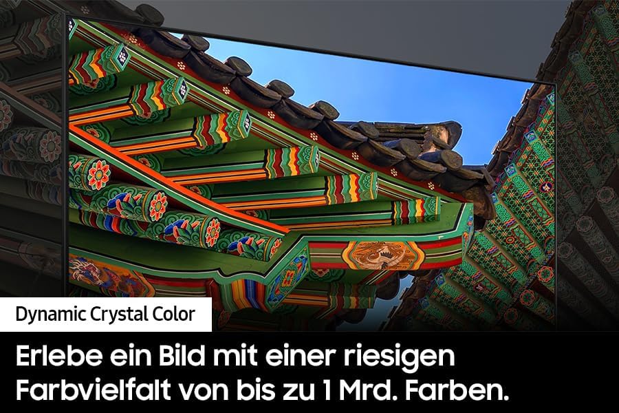 Samsung Crystal UHD 4K DU8579 Fernseher 43 Zoll, Samsung TV mit Dynamic Crystal Color, 4K Upscaling, AirSlim Design, Smart TV, GU43DU8579UXZG, Deutsches Modell [2024] : Elektronik &amp; Foto