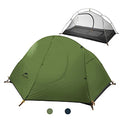 Naturehike Ultraleichtes Kuppelzelt für 1–2 Personen, Wasserdicht, 3-Jahreszeiten-Zelt für Trekking und Rucksackreisen