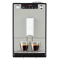 Melitta Solo   Kaffeevollautomat   2 Tassen Funktion   verstellbarer Kaffeeauslauf   Kegelmahlwerk   3 stufig einstellbare Kaffeestärke   Limited Edition   Sandy Grey (E950 777)
