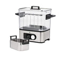 WMF Lono 2in1 Sous Vide Garer Pro mit Slow Cook Einsatz, Vakuum garen, Schongaren, Wasserbhälter 6,0l, Timer Funktion bis 72 Stunden, 1500W