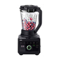 Braun Hochleistungsmixer PowerBlend 9 JB9040 – Standmixer mit Glas Mixkrug, 18 Mixprogramme, 10 Geschwindigkeiten   Pulsfunktion, Heiße Suppen Funktion, Reinigungsprogramm, Stampfer, 1600 W, Schwarz