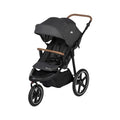 Bebeconfort Cloudy, All Terrain Baby Stroller, 0–4 Jahre (max. 22kg), verstellbar, schnell zusammenklappbar, 3 große Kinderwagen Luftreifen, verstellbarer Schieber, geräumiger Korb, Mineral Graphite : Baby