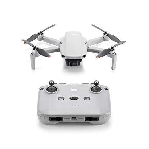 DJI Mini 2 SE, leichte und faltbare  Kameradrohne mit 2.7K Video, intelligenten Modi, 10 km Videoübertragung, 31 min Flugzeit, unter 249 g, einfach zu bedienen, Fotoshooting, Straßenaufnahmen,Grau: Elektronik &amp; Foto