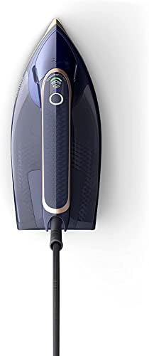 Philips Azur 8000 Serie Dampfbügeleisen   85 g/min Dauerdampf, 260 g Turbo Dampfstoß, 3000 W, OptimalTEMP Technologie, SteamGlide Elite Bügelsohle, Dunkelblau (DST8050/20)