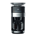 Krups KM8328 Grind Aroma Kaffeemaschine mit Mahlwerk | 24 Stunden Timer | 180 g Bohnenbehälter | 1,25 L Fassungsvermögen für bis zu 15 Tassen Kaffee | Auto Off Funktion | 3 Mahlgrade | Schwarz