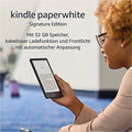 Kindle Paperwhite Signature Edition (32 GB), Zertifiziert und generalüberholt – mit Werbung   Schwarz : Elektronik &amp; Foto