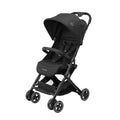 Maxi Cosi Lara2 Baby Kinderwagen, 0–4 Jahre, 0–22 kg, federleichter, kompakter Buggy, 3 Liegepositionen, flache Liegeposition, klein zusammenklappbar, Schultergurt, Essential Black : Baby